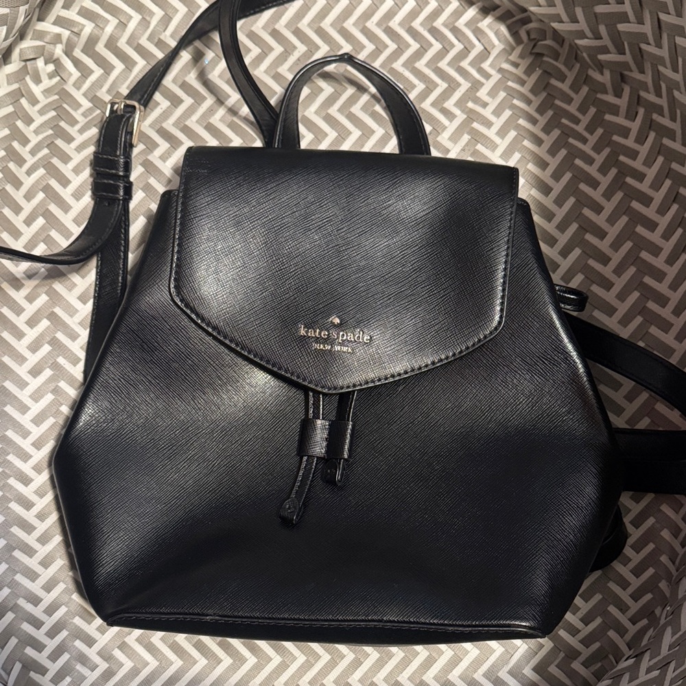 Kate Spade Elegant Black Backpack